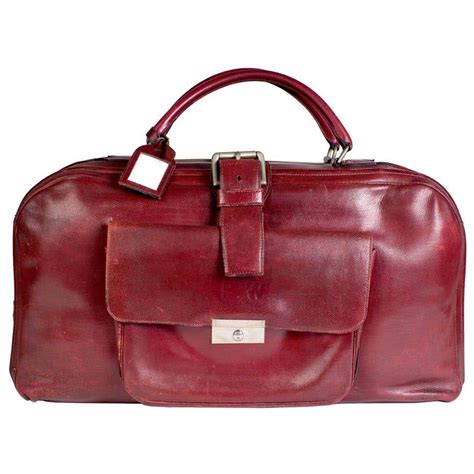 hermes luggage leather